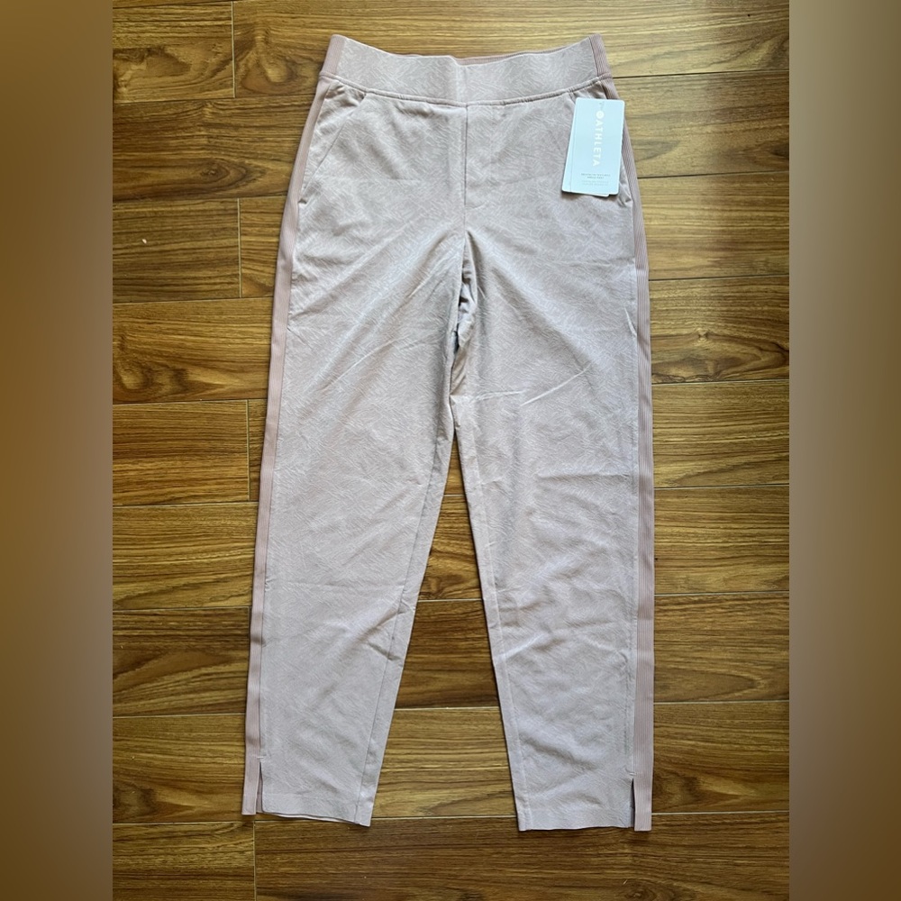 Athleta Brooklyn Ankle Pant - Light Pink